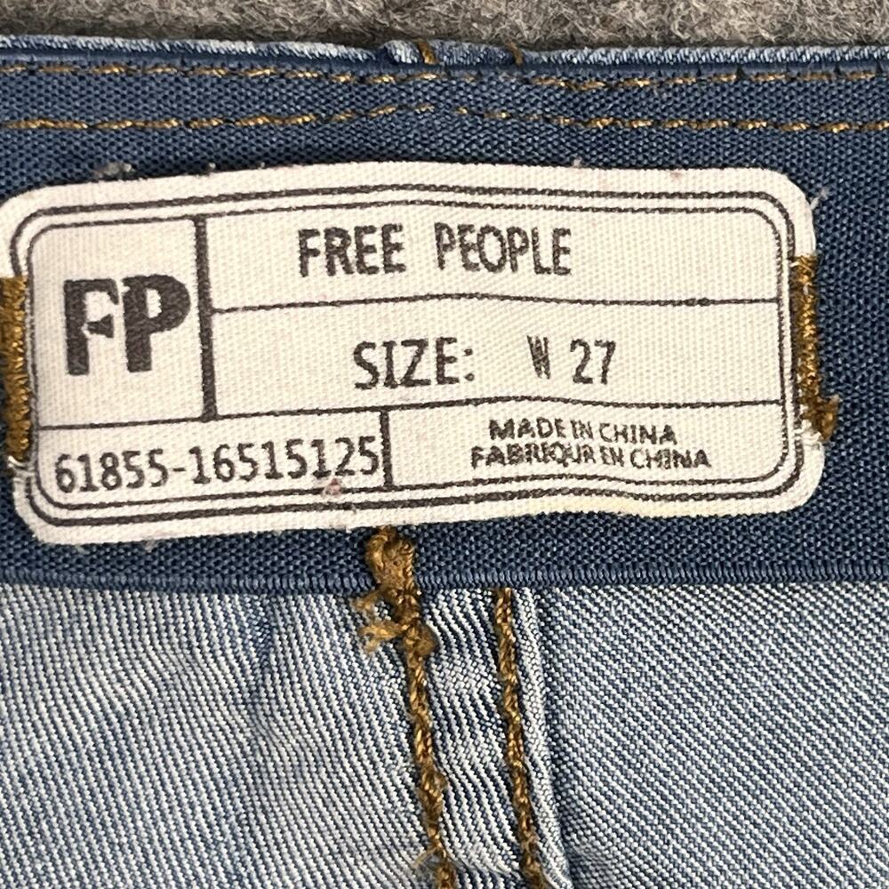 We The Free People Heirloom Bootcut Jeans Women's 27 Low Rise Denim 27x32‎ - Picture 7 of 10